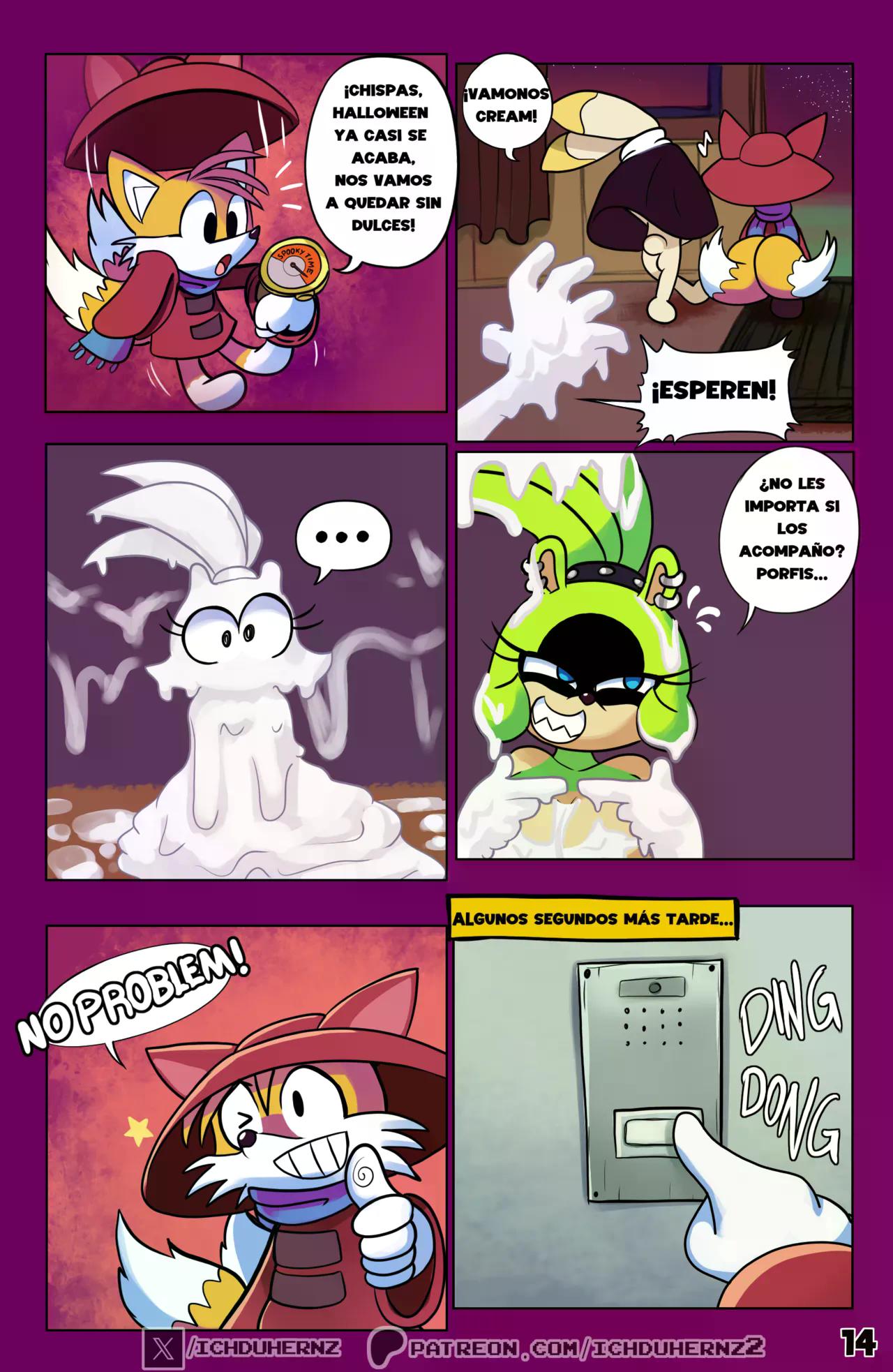 TAILS and CREAM - Halloween Moment
