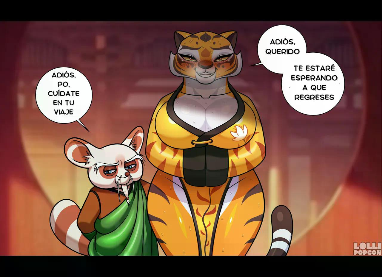 TIGRESS and Master SHIFU