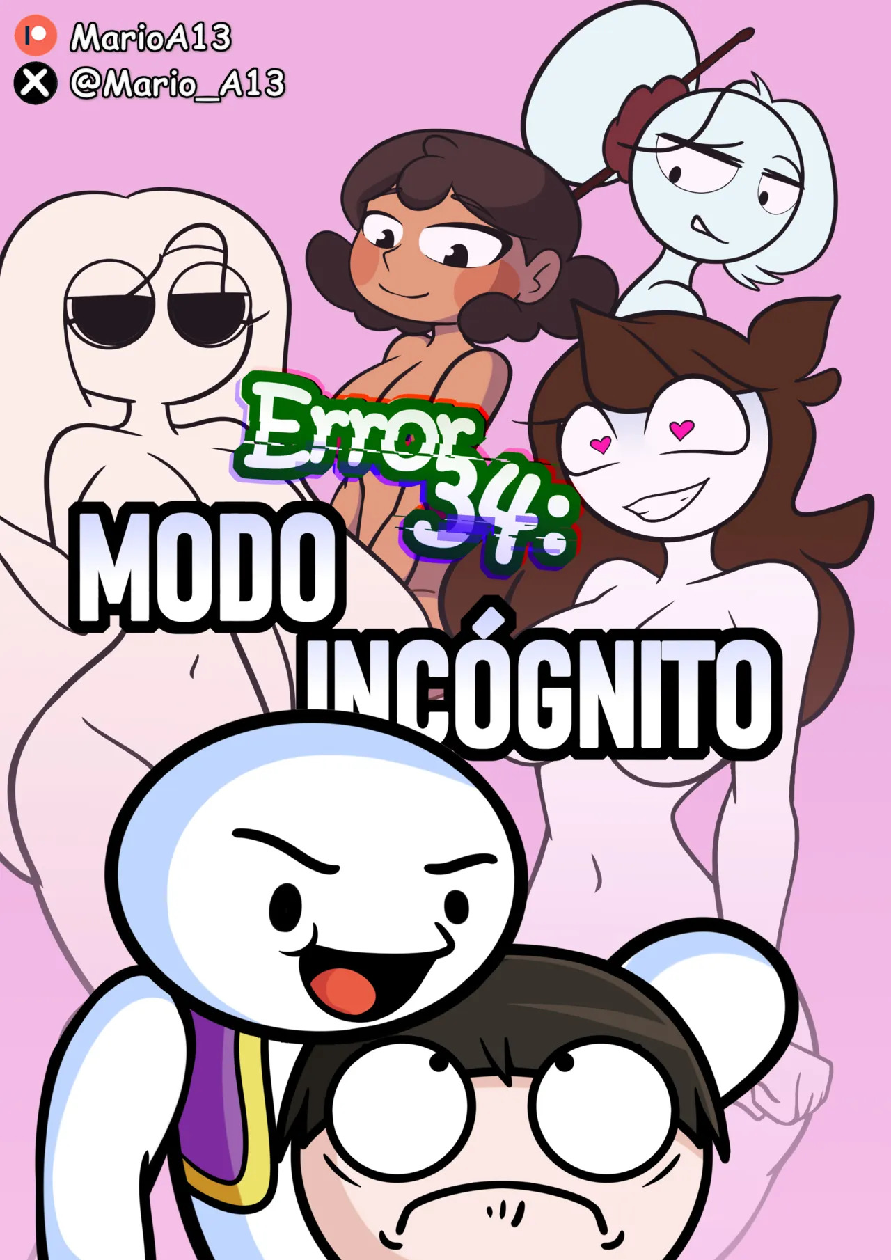 Error 34 - MODO INCOGNITO