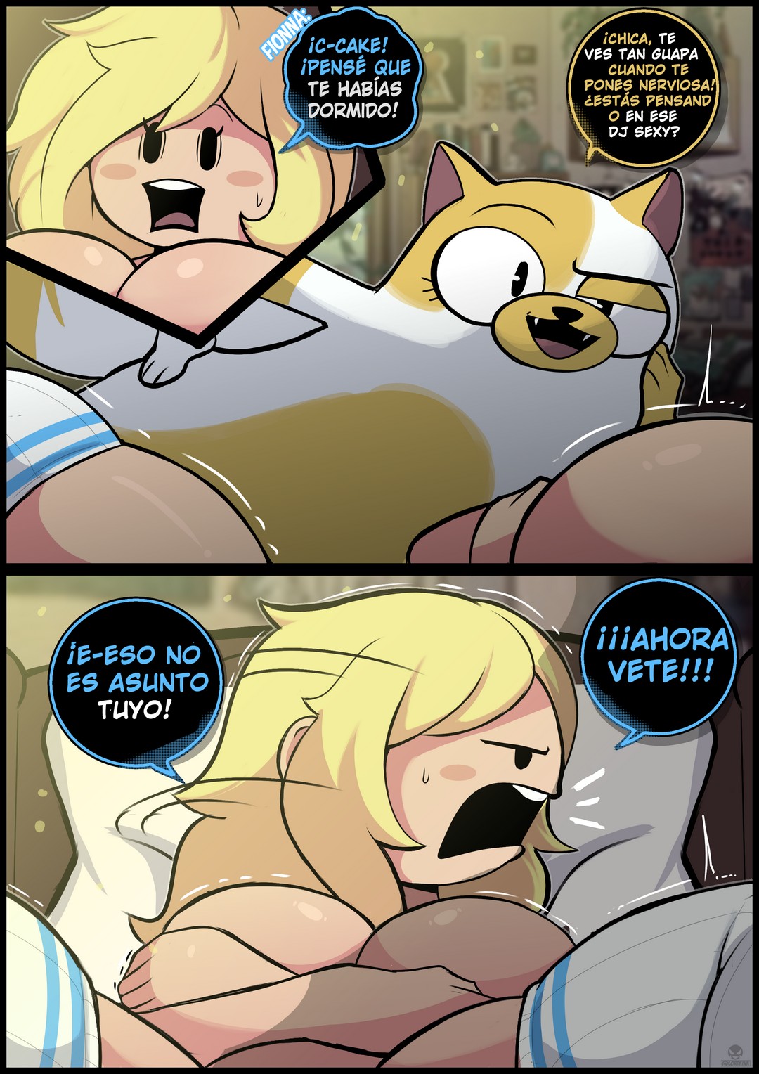 FIONNA and CAKE in Helping Hand