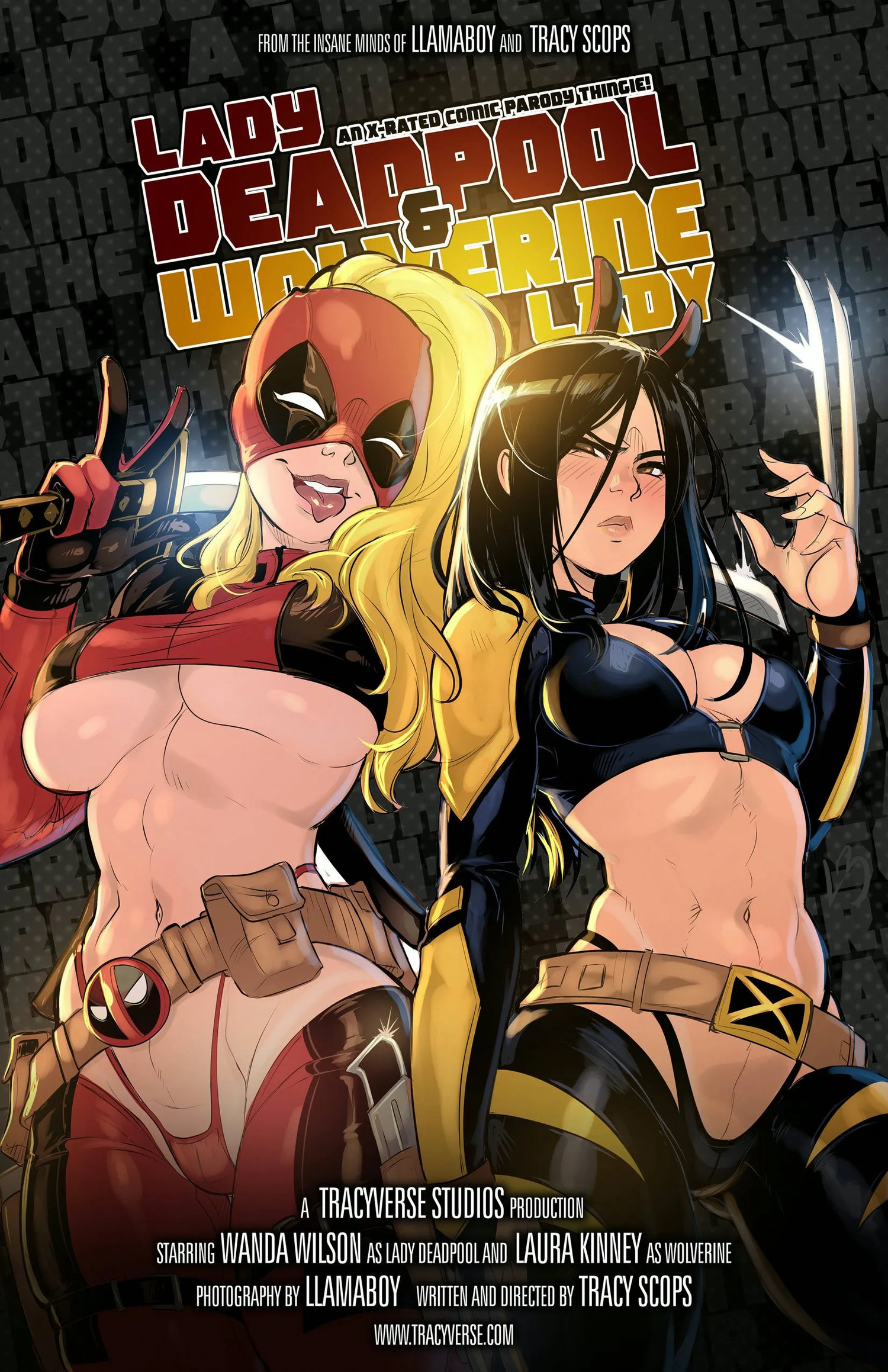 Lady DEADPOOL and WOLWERINE Lady