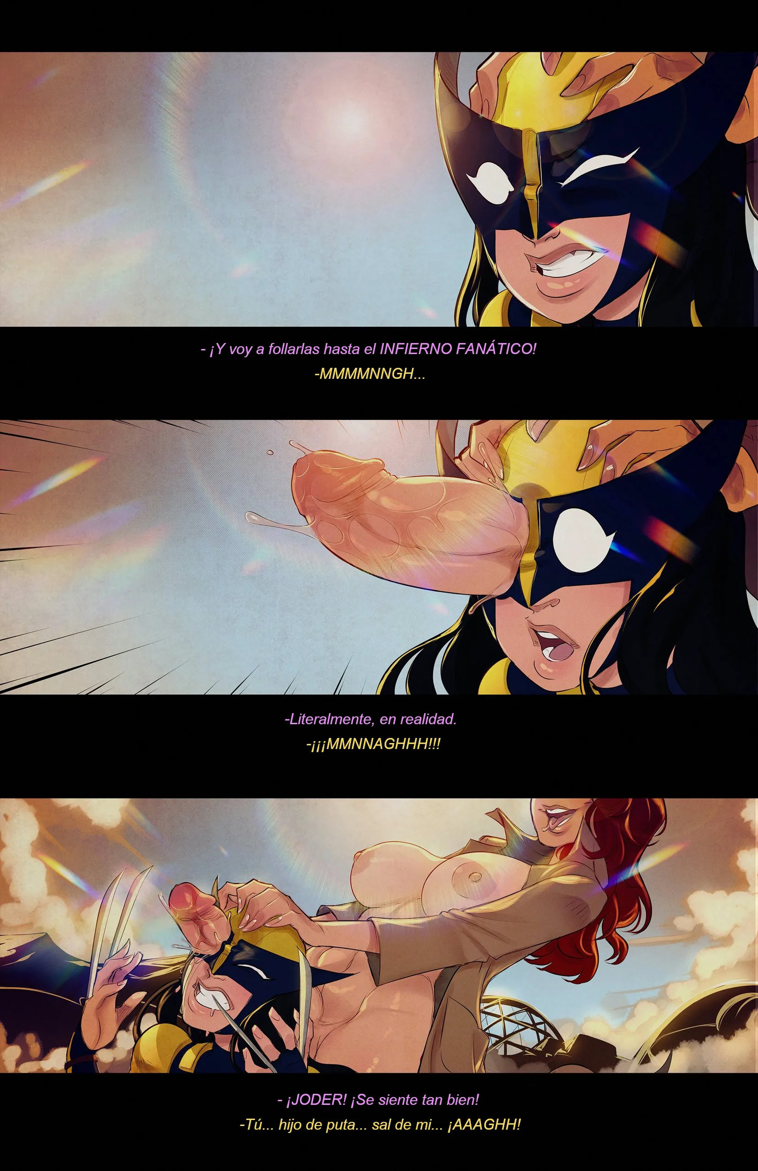 Lady DEADPOOL and WOLWERINE Lady