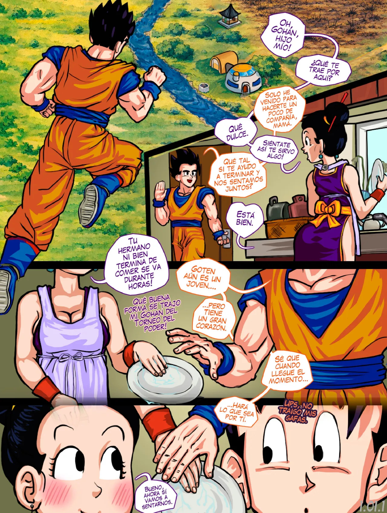 GOHAN x CHI CHI