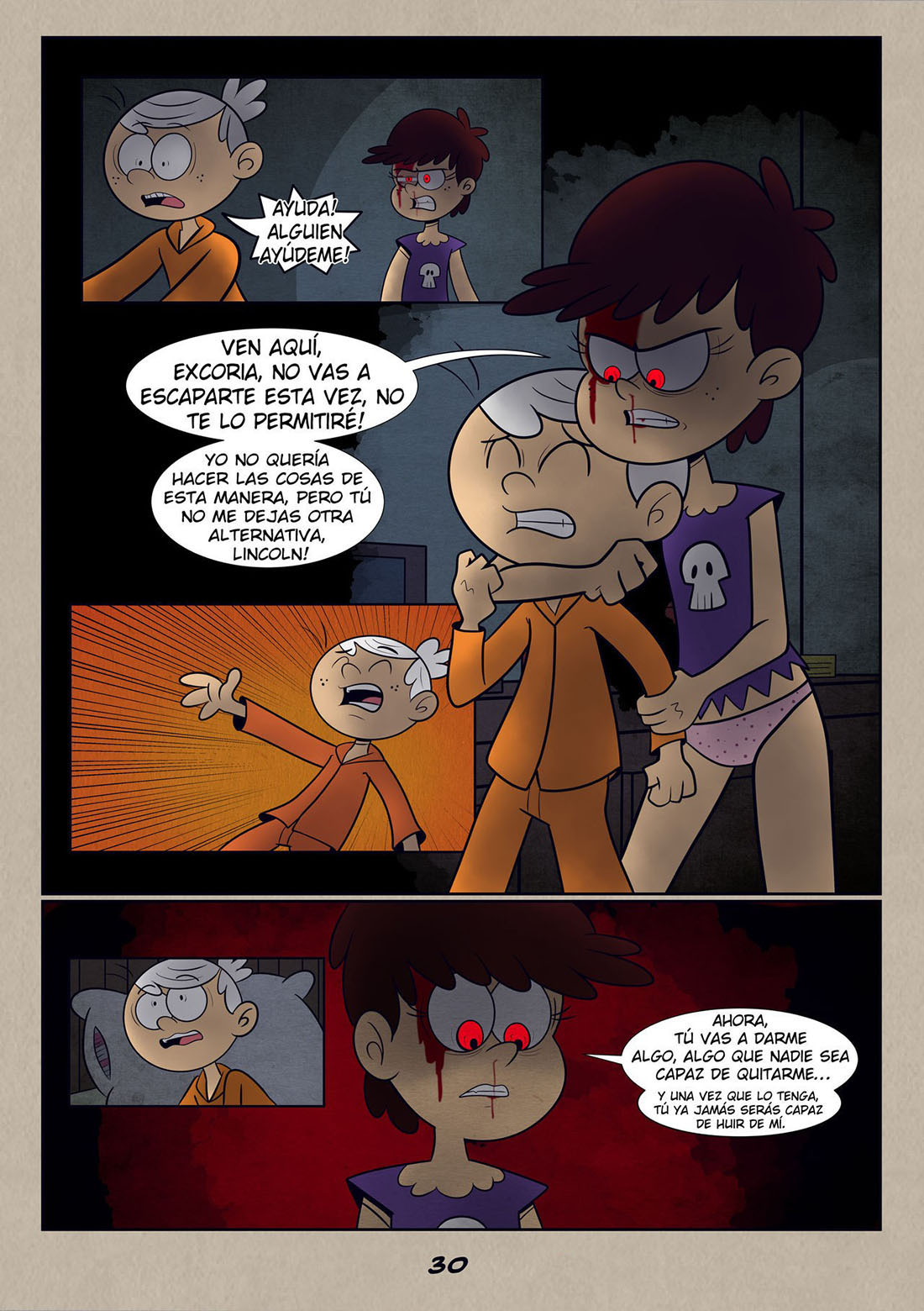 Loud house el secreto 2 comic porno