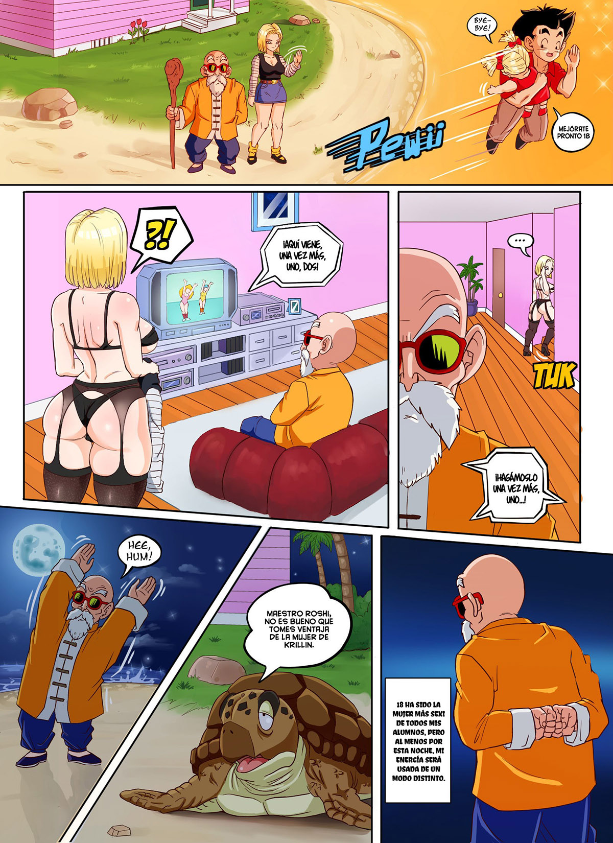 ANDROID 18 x ROSHI