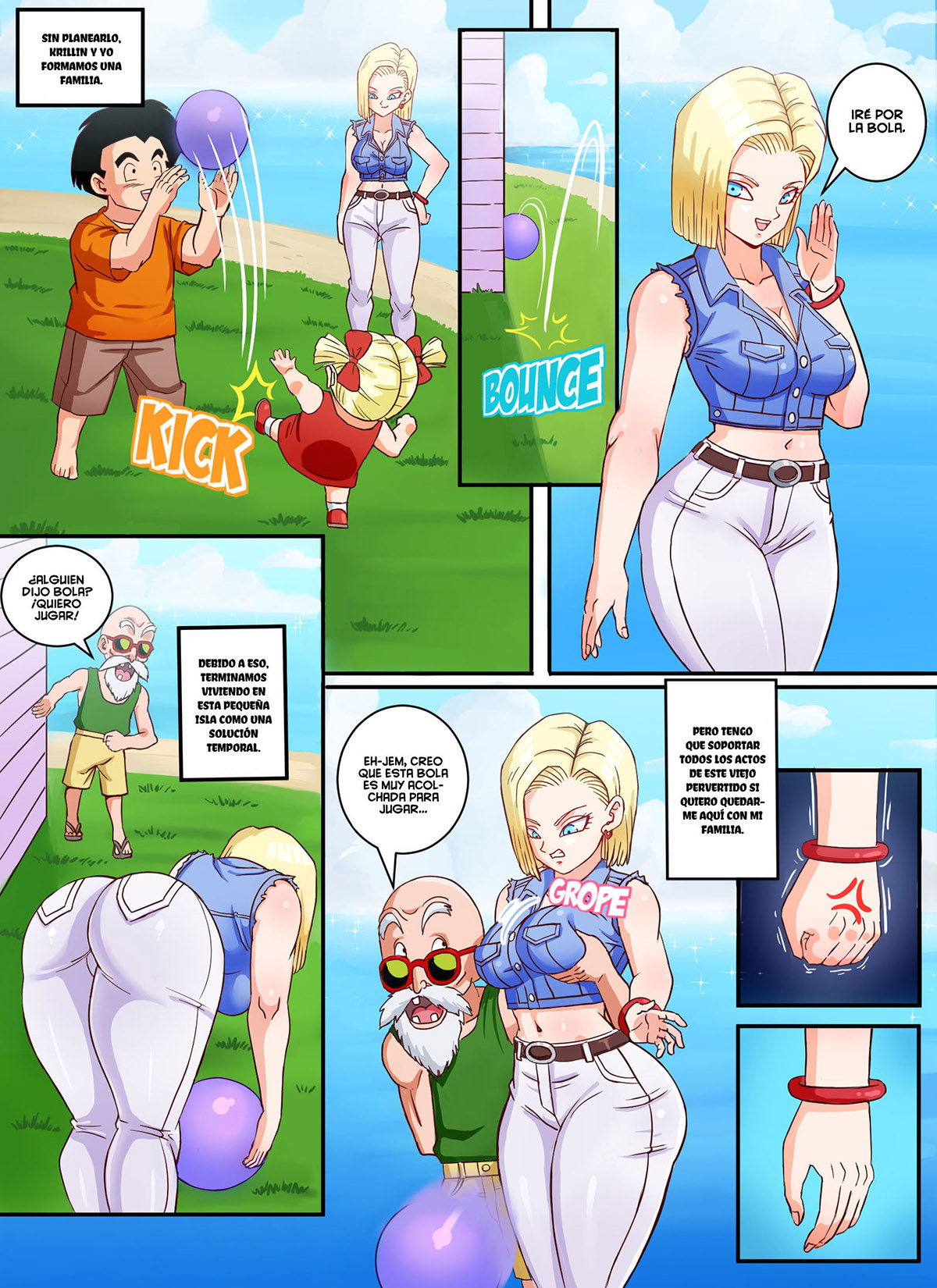 ANDROID 18 x ROSHI
