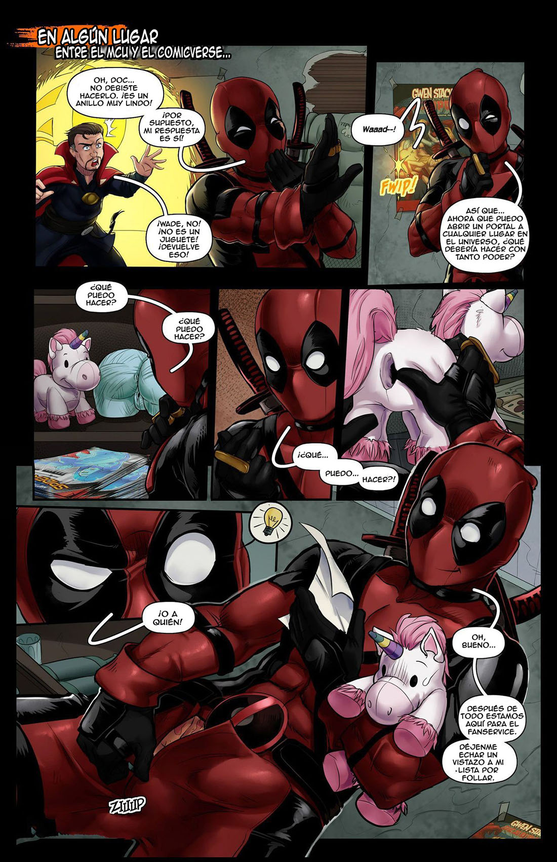 DEADPOOL Thinking with PORTALS