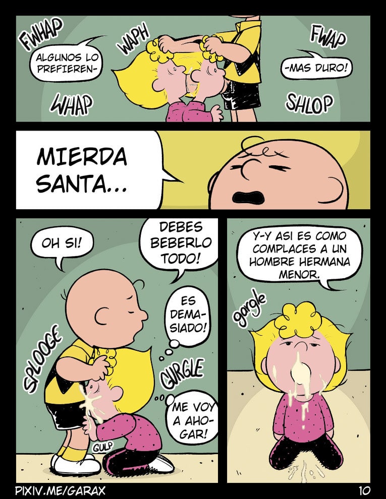 You are Fucker Sister CHARLIE BROWN parte 1