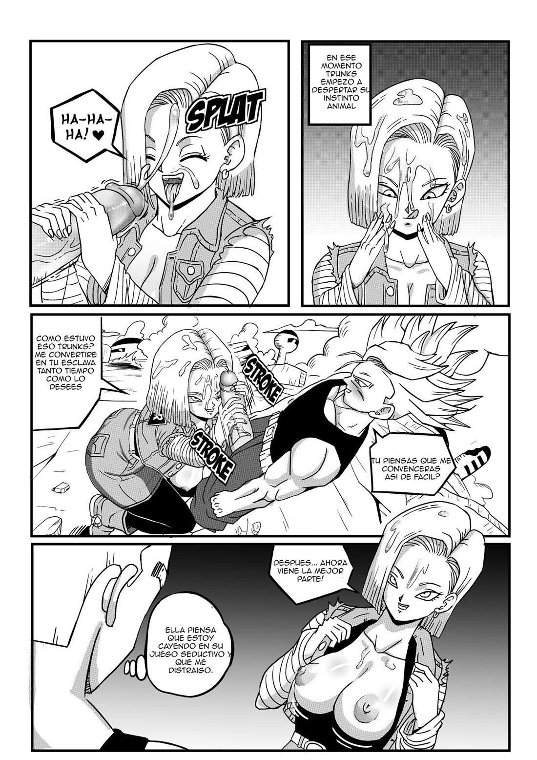 ANDROID 18 Stays in the FUTURE