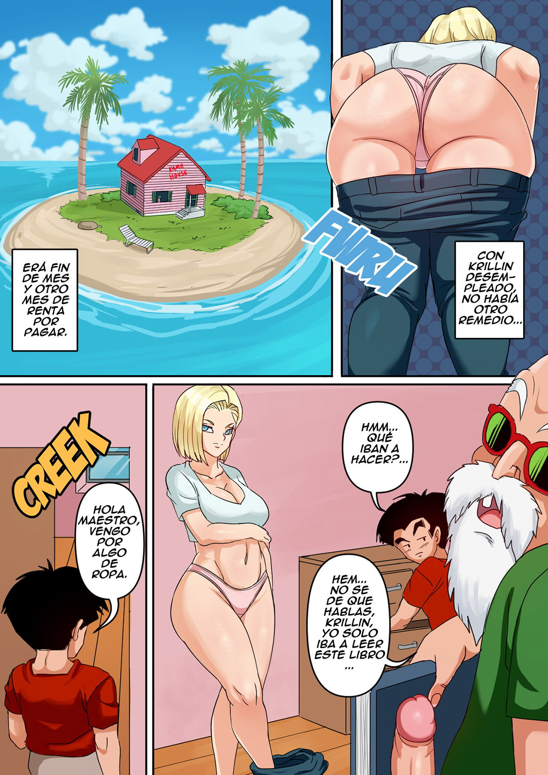 ANDROID 18 y GOHAN parte 1
