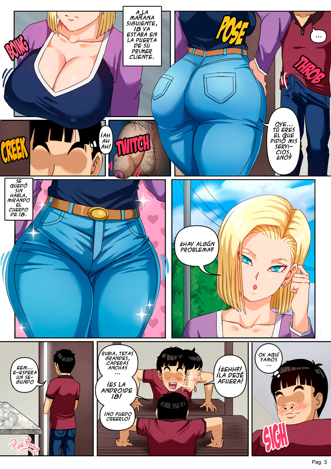 ANDROID 18 NTR parte 3