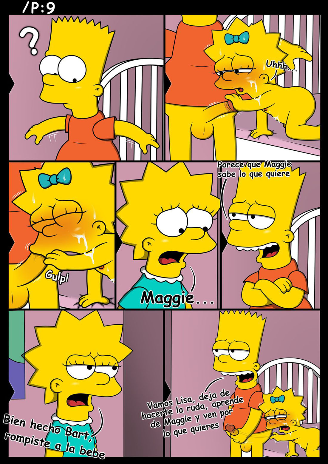 Bart marge and lisa porn comics vector